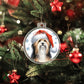 Christmas Dog - Tibetan Terrier - Acrylic Ornament