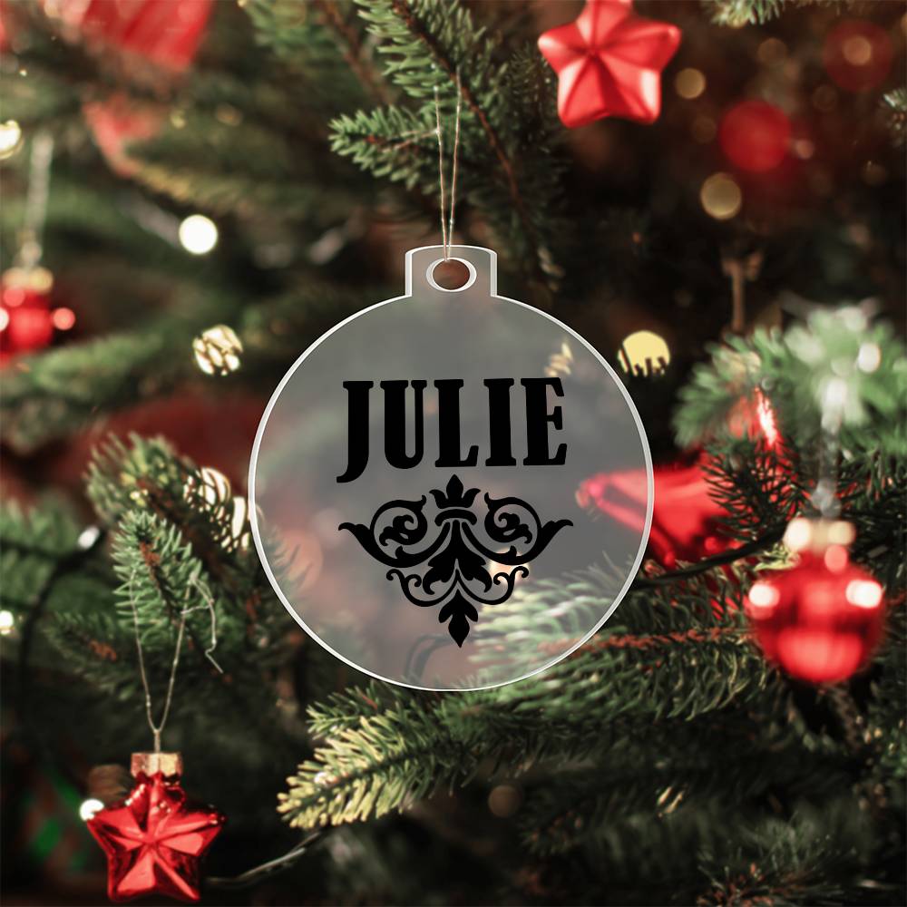 Julie v01 - Acrylic Ornament