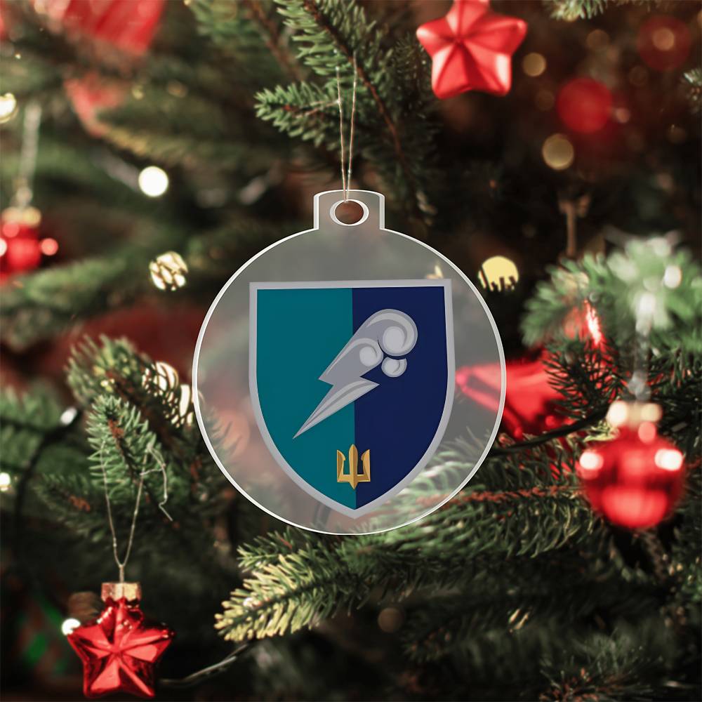 7th Anti-Aircraft Division (Ukraine) - Acrylic Ornament