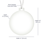 Pahonia (Belarus) - Acrylic Ornament
