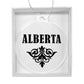 Alberta v01 - Acrylic Ornament