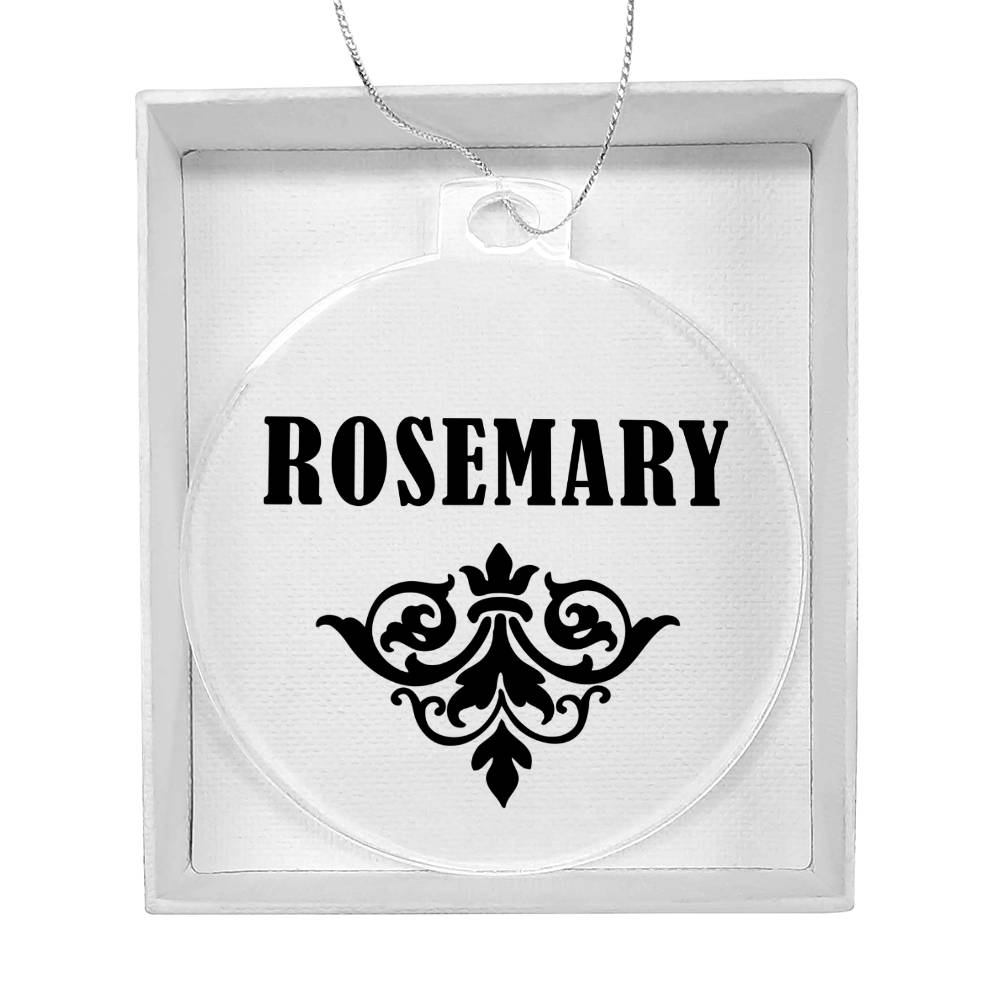 Rosemary v01 - Acrylic Ornament