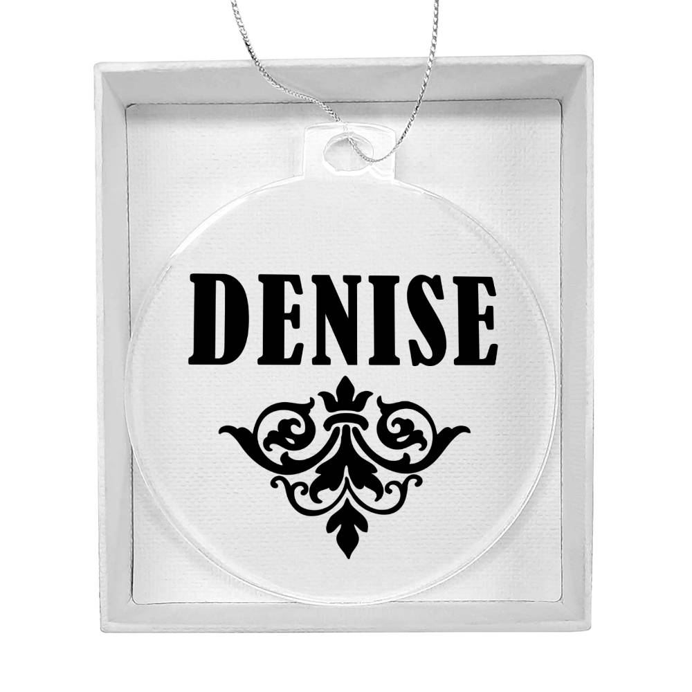 Denise v01 - Acrylic Ornament