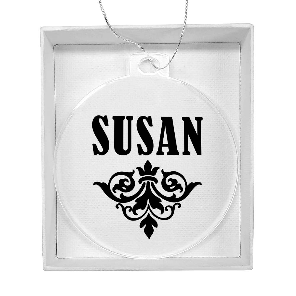 Susan v01 - Acrylic Ornament