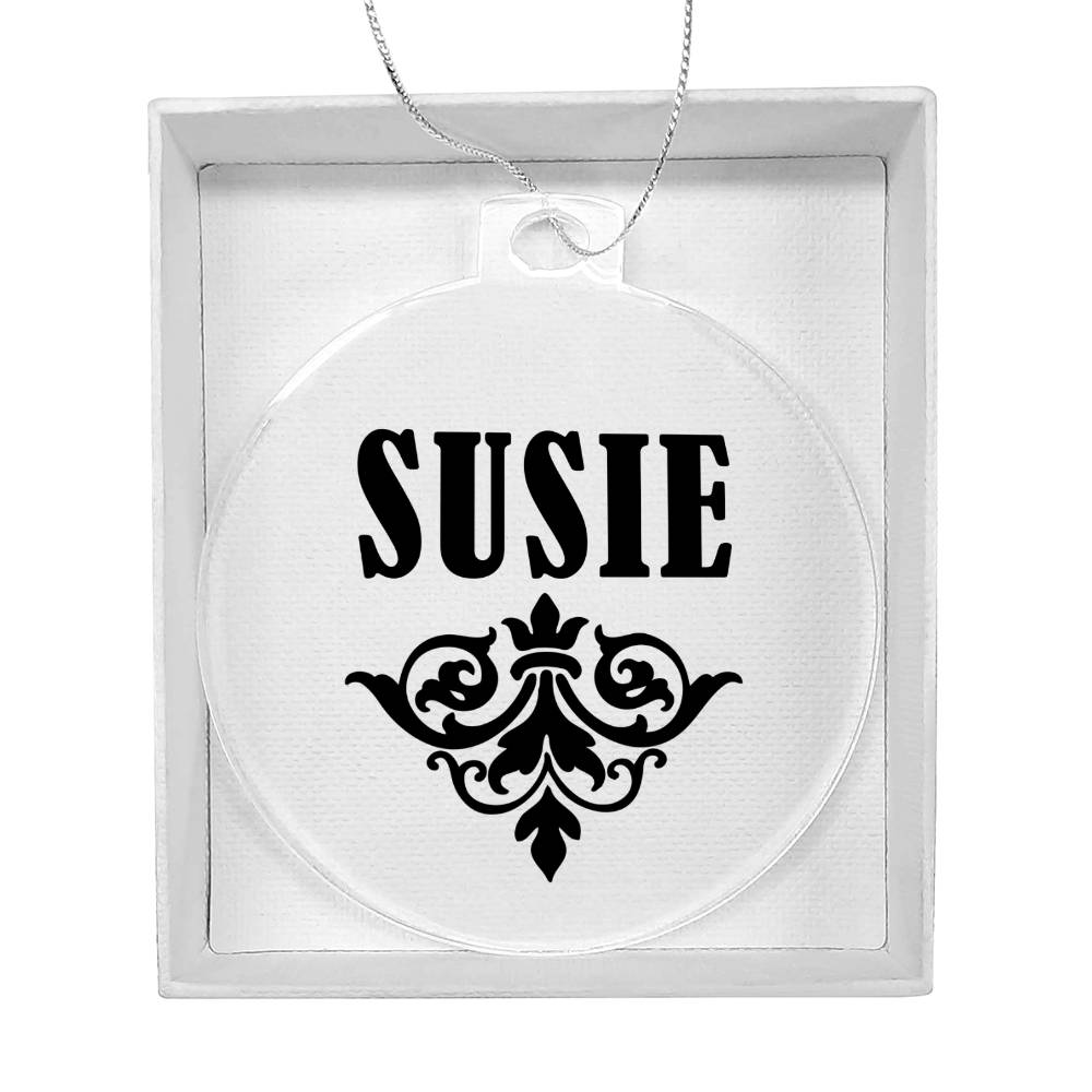 Susie v01 - Acrylic Ornament