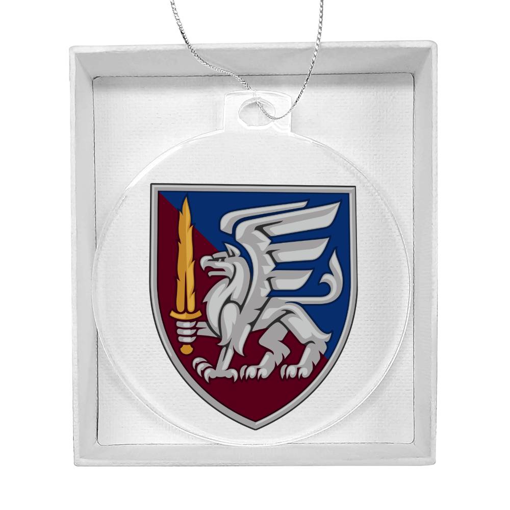 81st Airmobile Brigade (Ukraine) - Acrylic Ornament