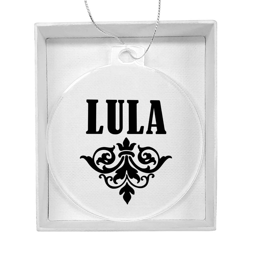 Lula v01 - Acrylic Ornament
