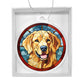 Dog Stained Glass Christmas Design 001 - Acrylic Ornament
