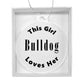 Bulldog - Acrylic Ornament