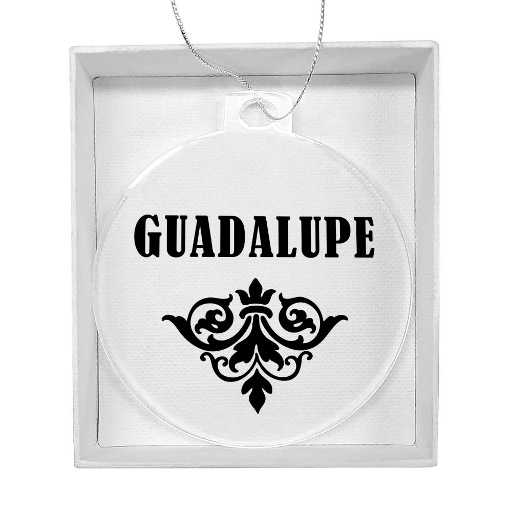 Guadalupe v01 - Acrylic Ornament