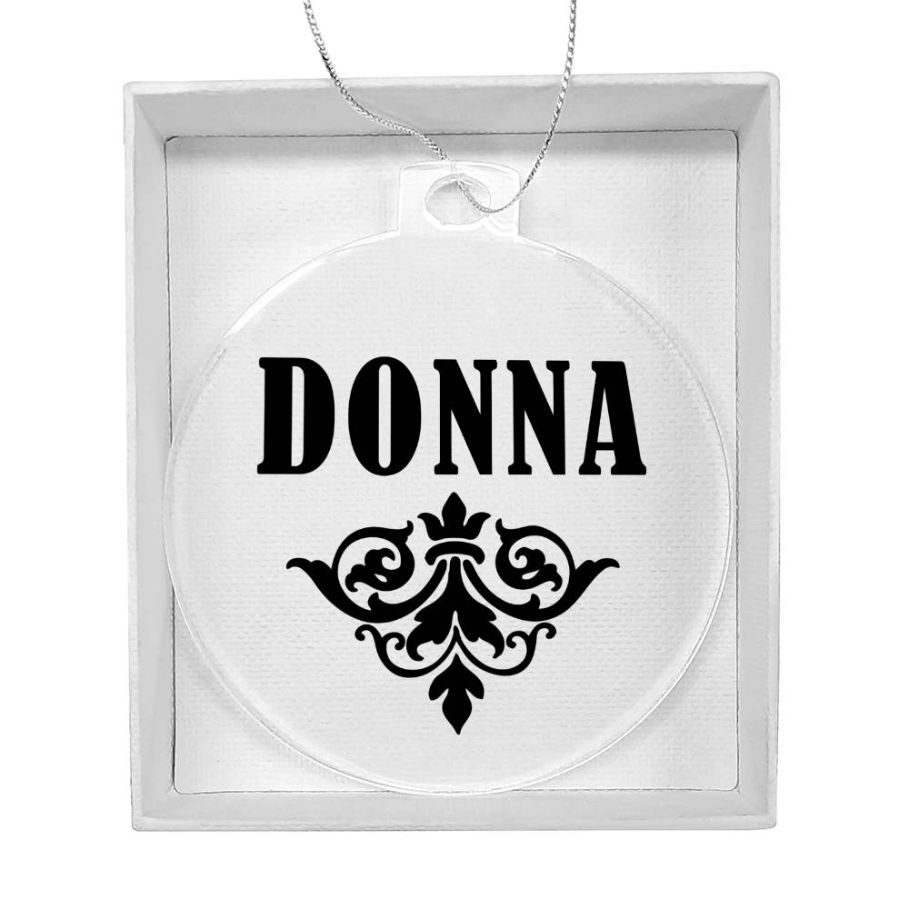 Donna v01 - Acrylic Ornament