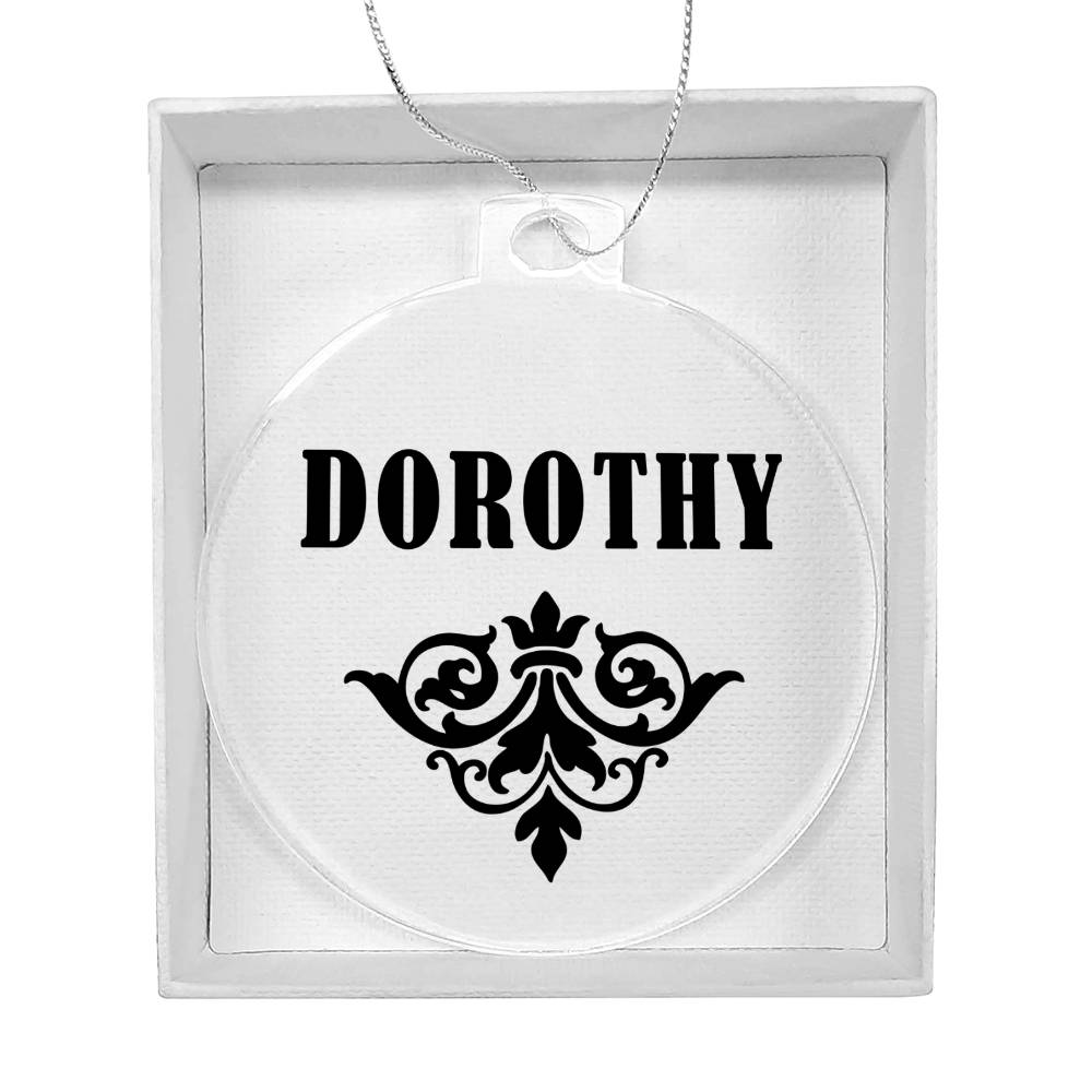 Dorothy v01 - Acrylic Ornament