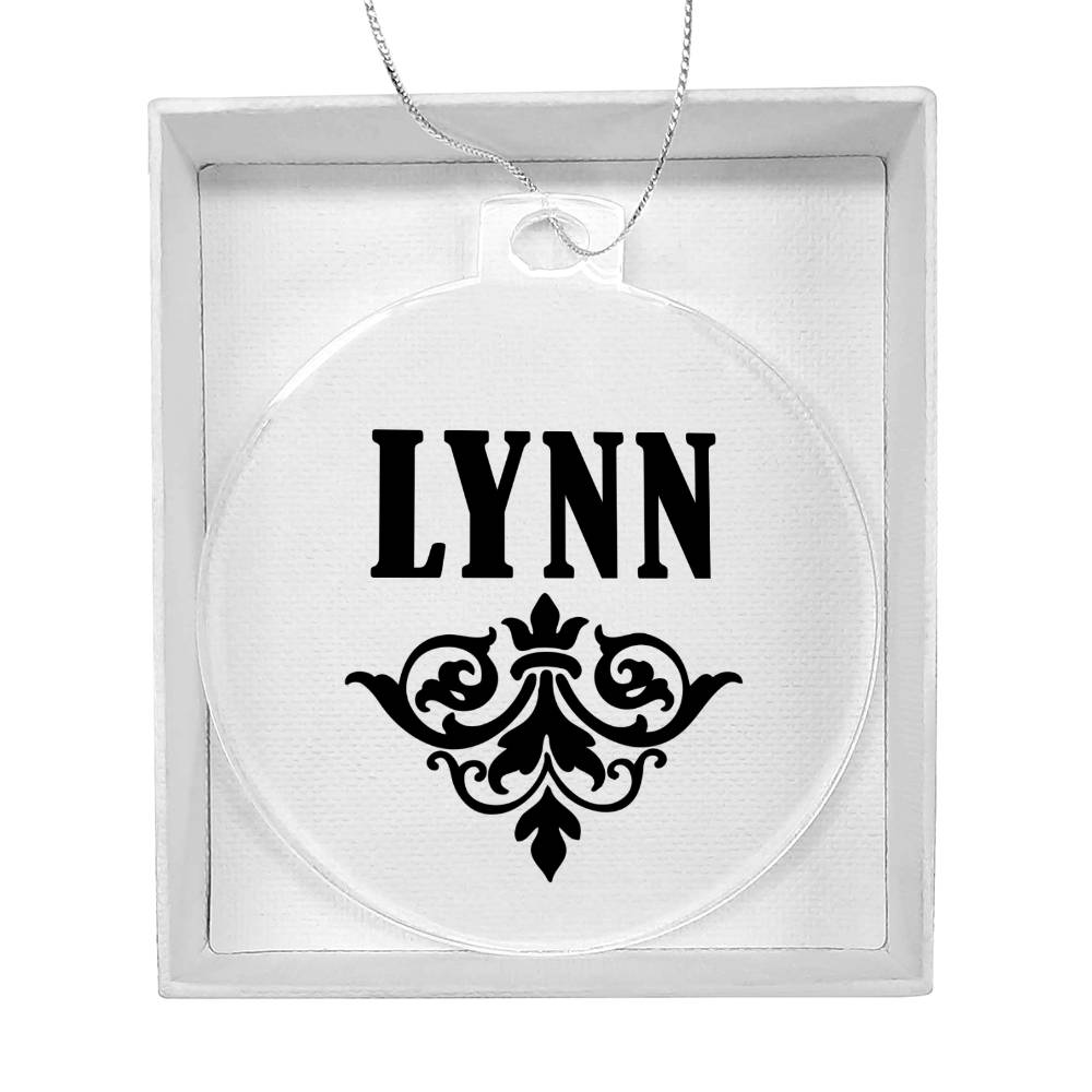 Lynn v01 - Acrylic Ornament