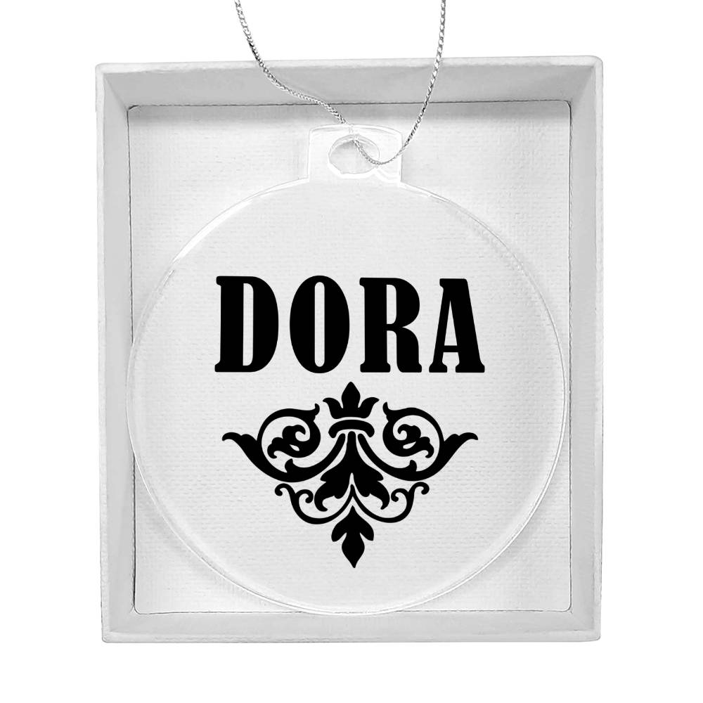 Dora v01 - Acrylic Ornament
