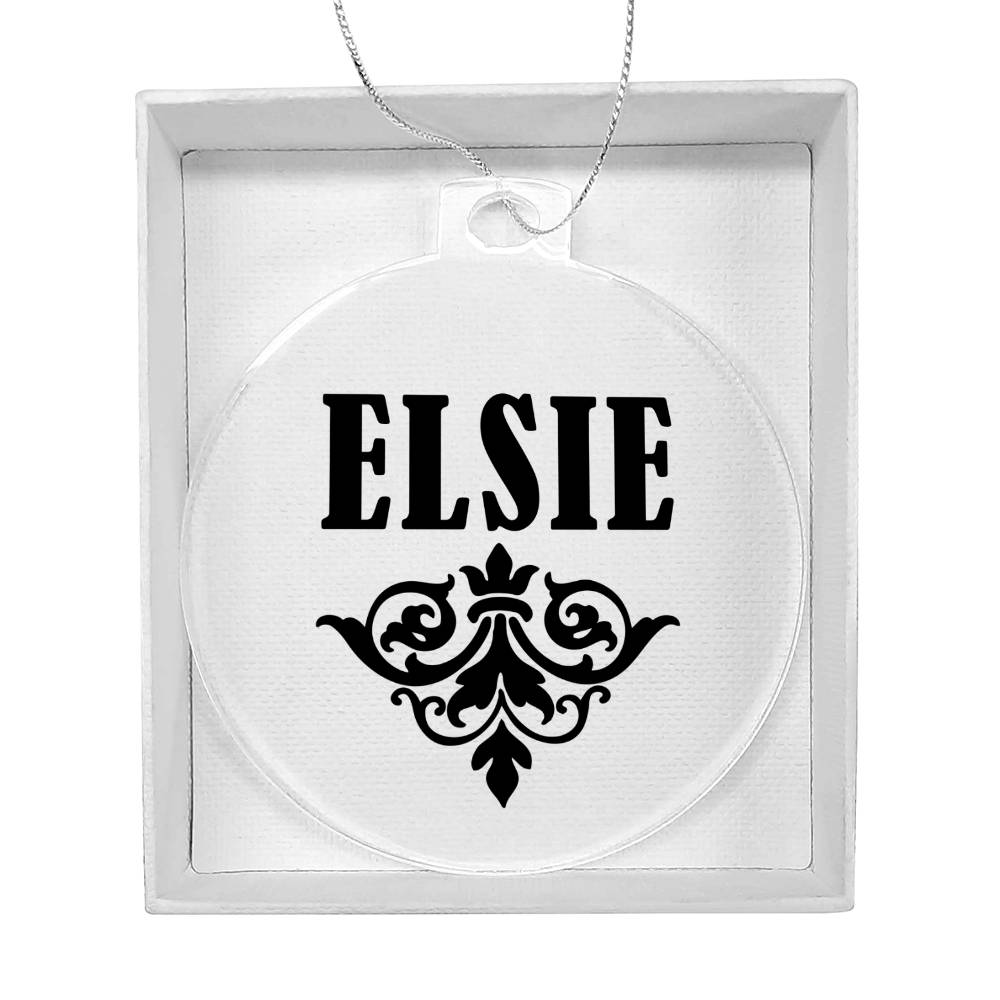 Elsie v01 - Acrylic Ornament