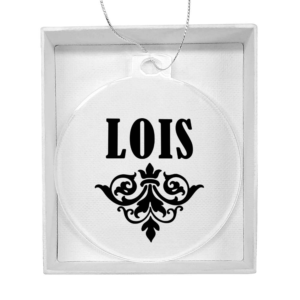 Lois v01 - Acrylic Ornament