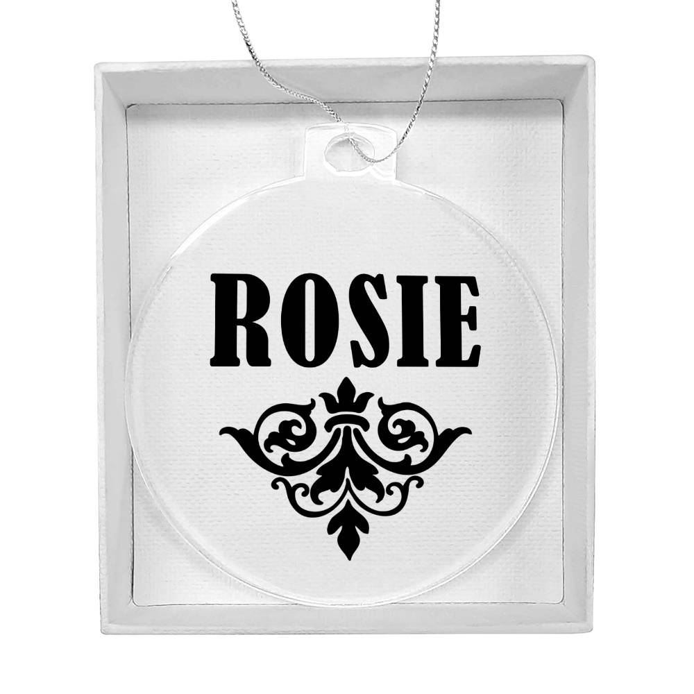Rosie v01 - Acrylic Ornament