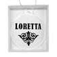 Loretta v01 - Acrylic Ornament