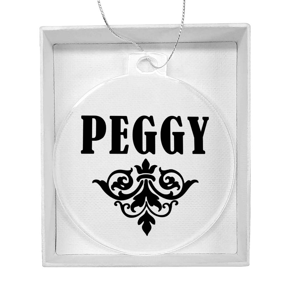 Peggy v01 - Acrylic Ornament