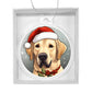 Dog Stained Glass Christmas Design 016 - Acrylic Ornament