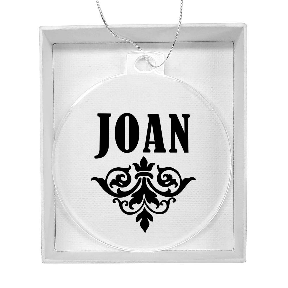 Joan v01 - Acrylic Ornament