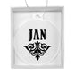 Jan v01 - Acrylic Ornament