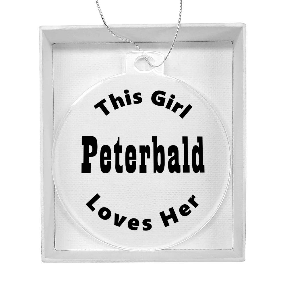 Peterbald - Acrylic Ornament