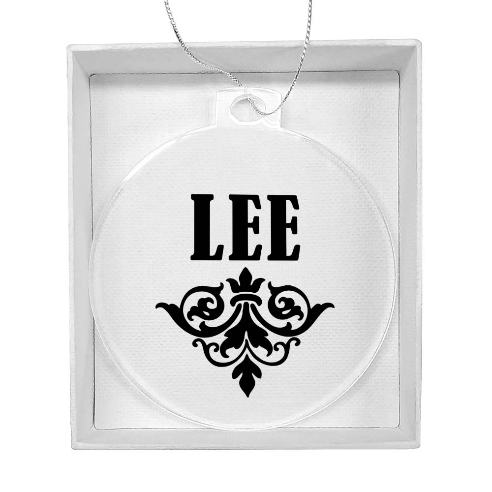 Lee v01 - Acrylic Ornament