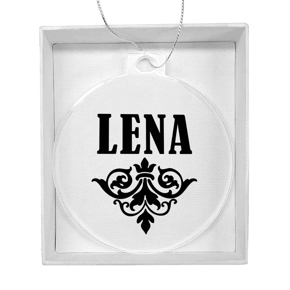 Lena v01 - Acrylic Ornament
