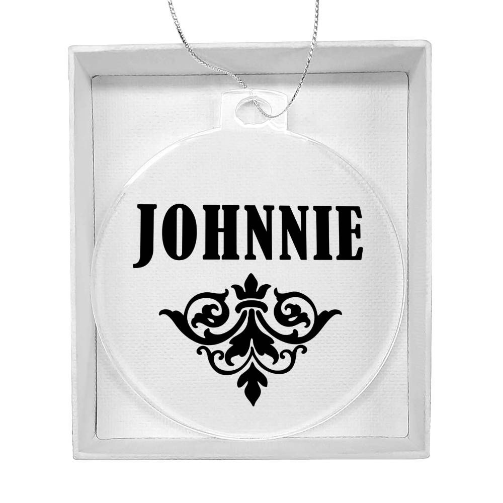 Johnnie v01 - Acrylic Ornament