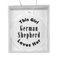 German Shepherd - Acrylic Ornament