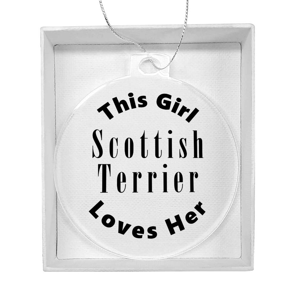 Scottish Terrier - Acrylic Ornament