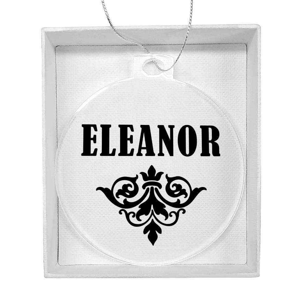 Eleanor v01 - Acrylic Ornament