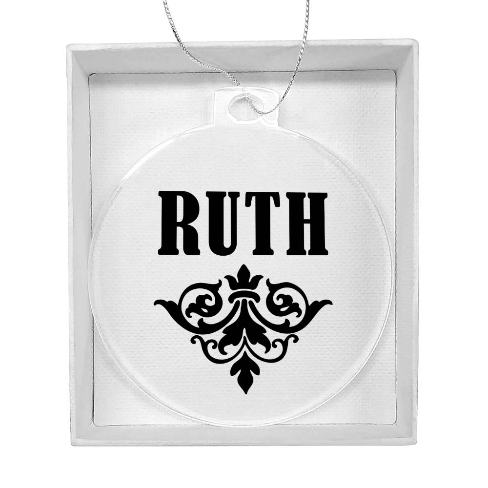 Ruth v01 - Acrylic Ornament