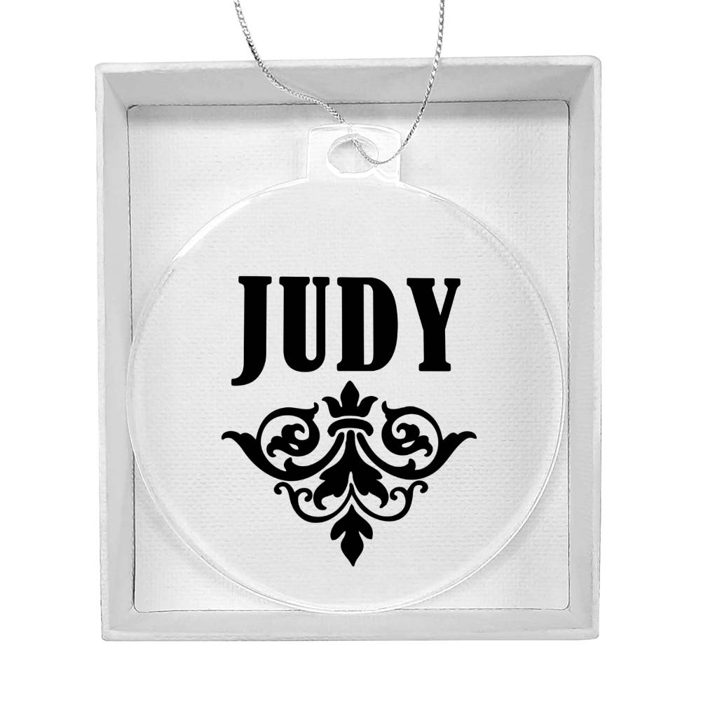 Judy v01 - Acrylic Ornament