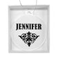 Jennifer v01 - Acrylic Ornament