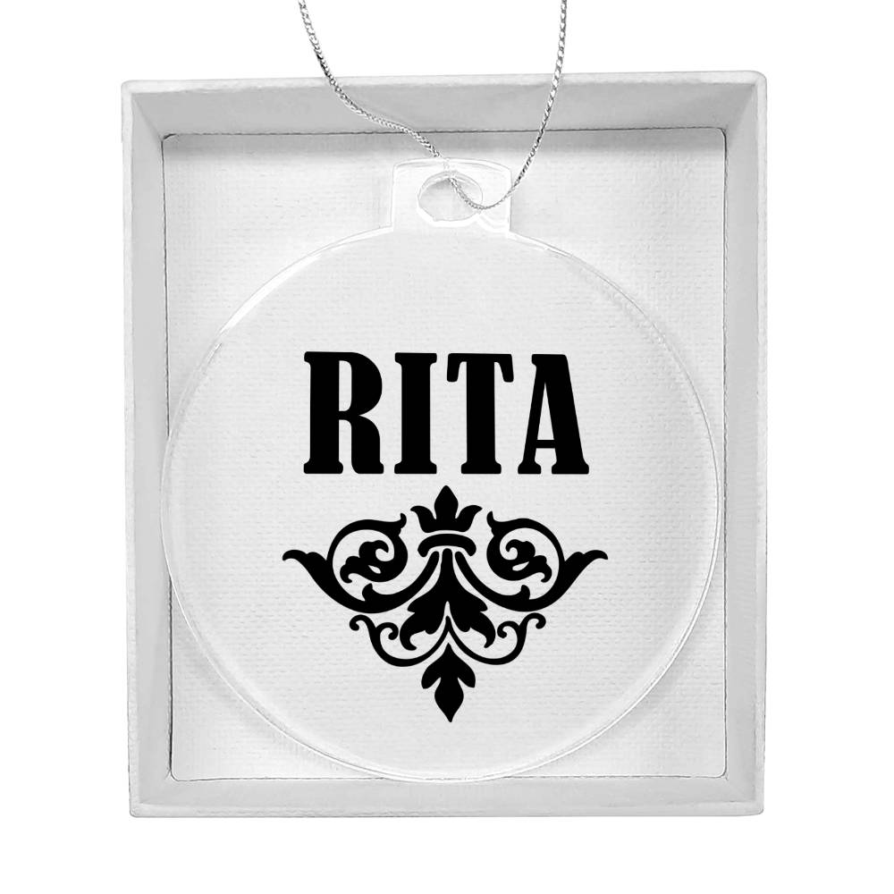 Rita v01 - Acrylic Ornament