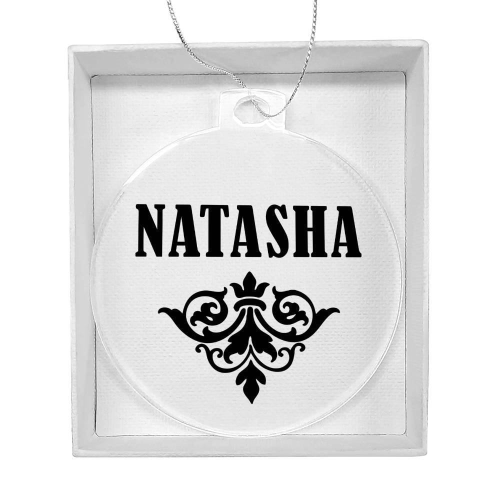 Natasha v01 - Acrylic Ornament