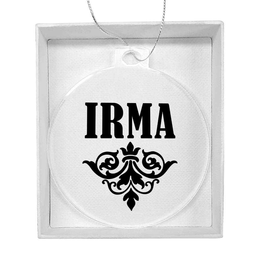 Irma v01 - Acrylic Ornament