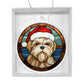 Dog Stained Glass Christmas Design 002 - Acrylic Ornament