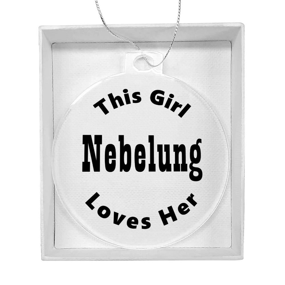 Nebelung - Acrylic Ornament
