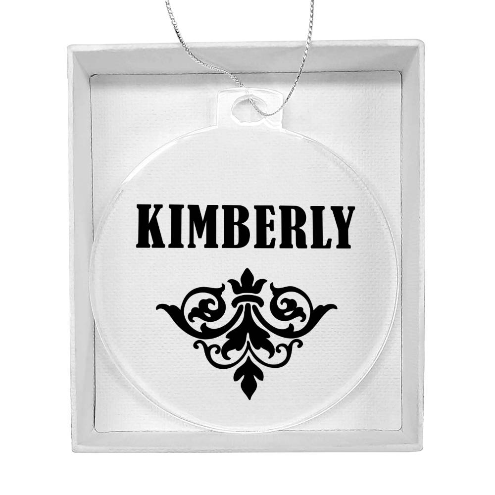 Kimberly v01 - Acrylic Ornament