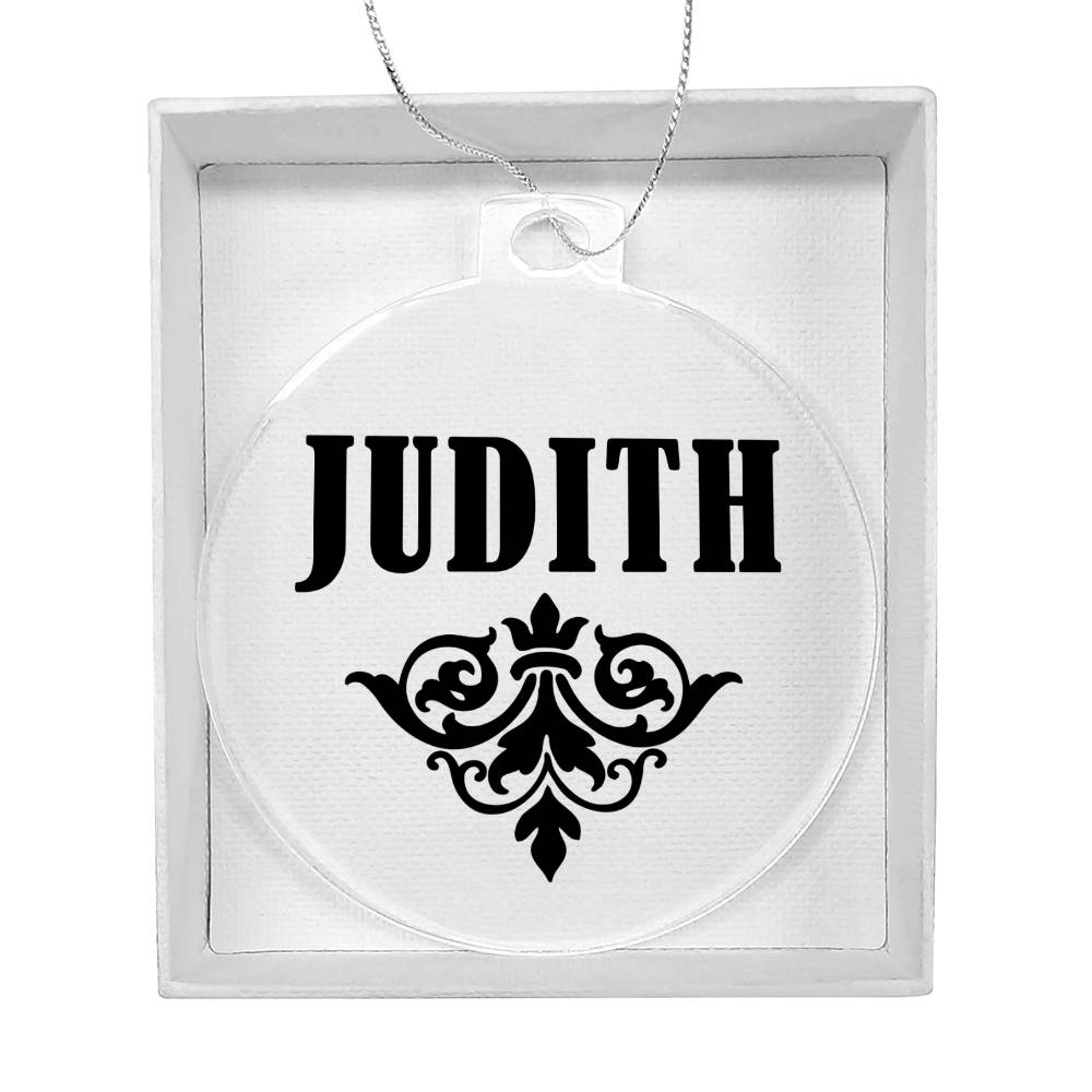 Judith v01 - Acrylic Ornament