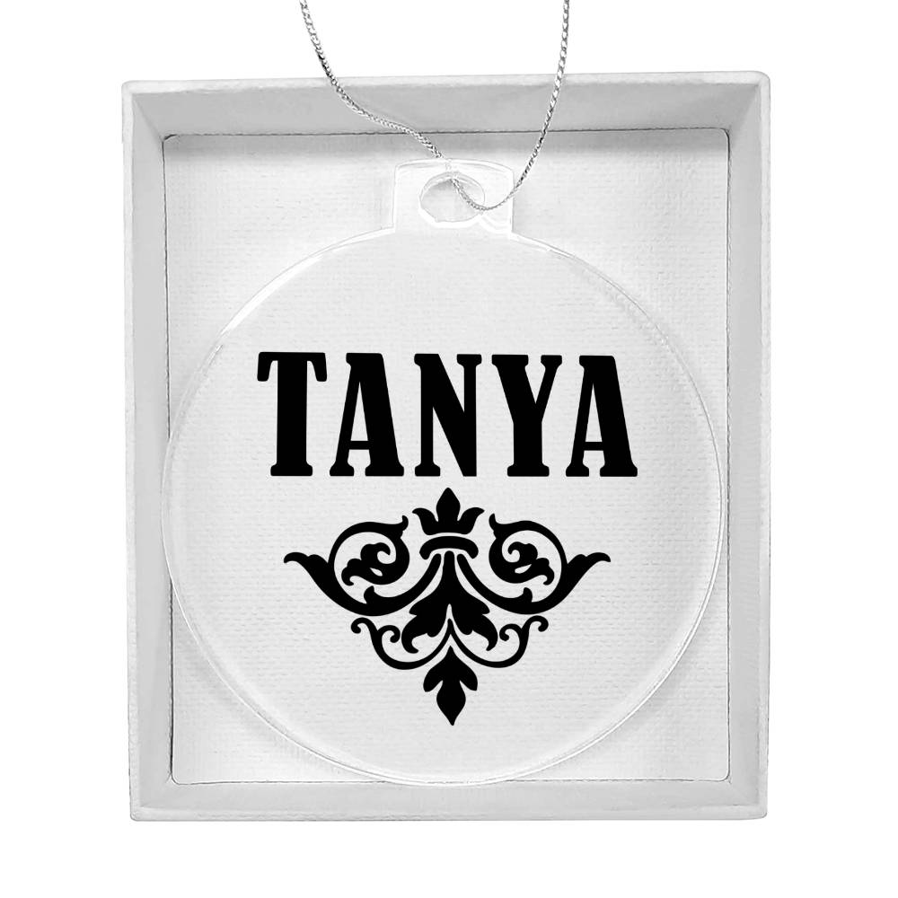 Tanya v01 - Acrylic Ornament