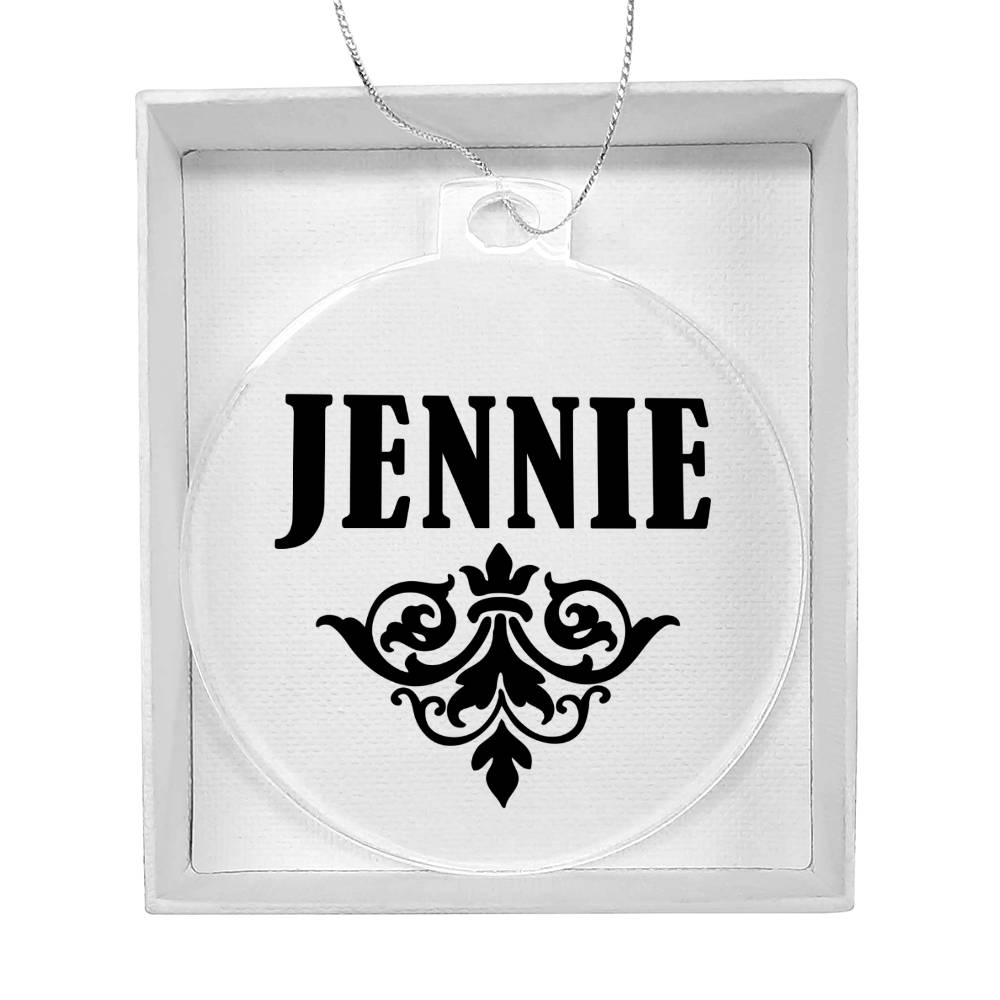 Jennie v01 - Acrylic Ornament