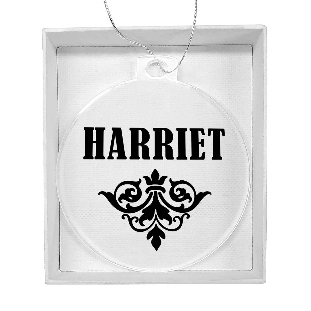 Harriet v01 - Acrylic Ornament