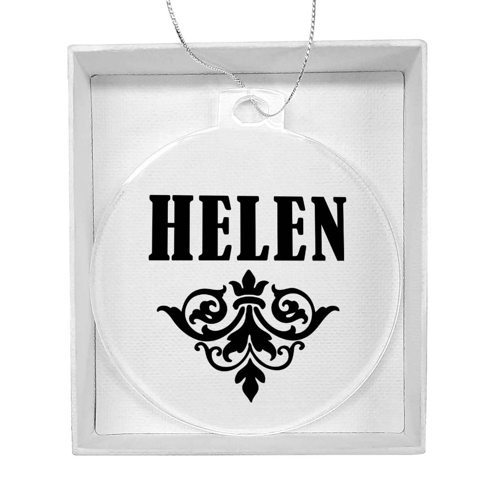 Helen v01 - Acrylic Ornament