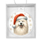 Christmas Dog - Samoyed - Acrylic Ornament
