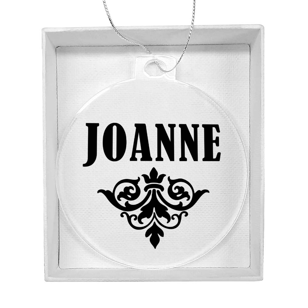 Joanne v01 - Acrylic Ornament