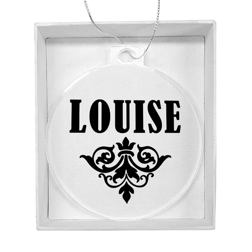 Louise v01 - Acrylic Ornament